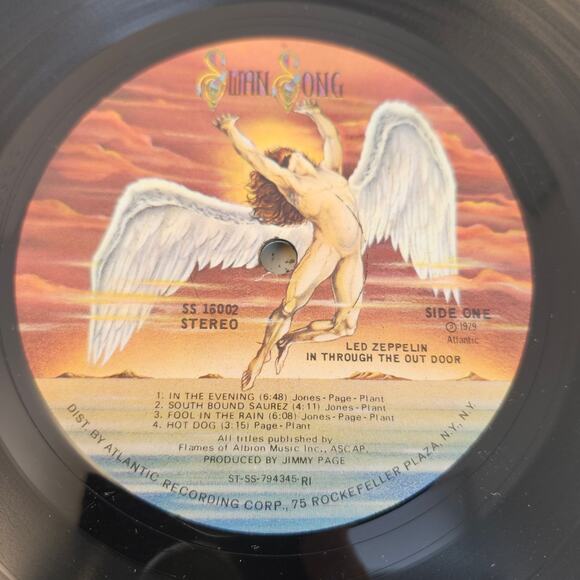 Led Zeppelin In Through The Out Door Vinyl Album  SS 16002 First Press 1979 - Picture 4 of 15